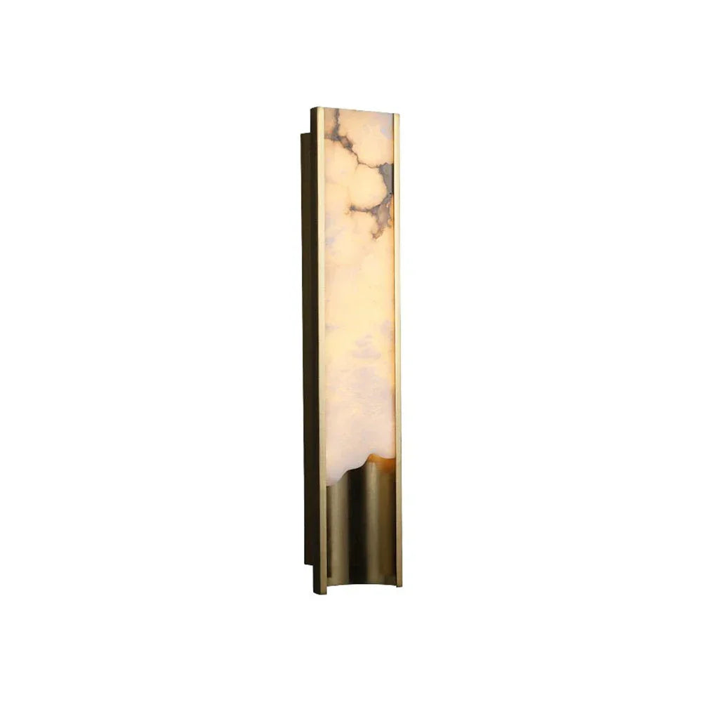 Wave Vein Aurelia Alabaster Wall Light