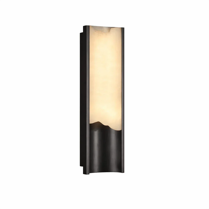 Wave Vein Aurelia Alabaster Wall Light